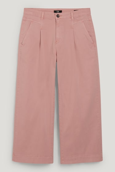 Donna - Culotte - vita alta - gamba larga - fucsia