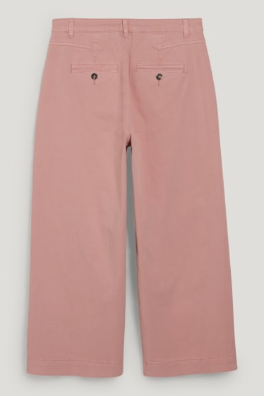 Donna - Culotte - vita alta - gamba larga - fucsia