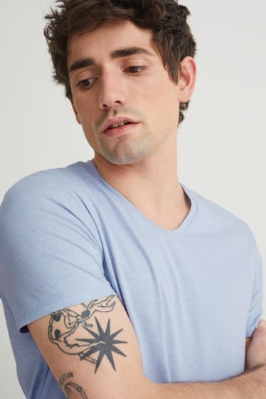 Hommes - T-shirt - Flex - bleu clair