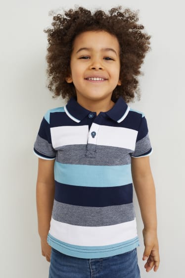Toddler Boys - Set van 2 - poloshirt - wit