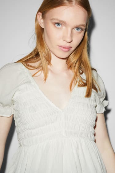 Clockhouse Girls - CLOCKHOUSE - blusa - bianco