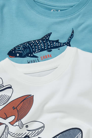 Toddler Boys - Confezione da 2 - t-shirt - bianco
