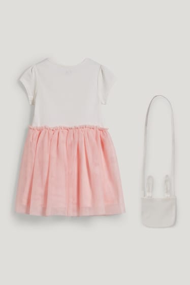 Toddler Girls - Set - dress and bag - 2 piece - rose