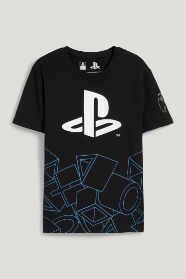 Bambini: - PlayStation - maglia a maniche corte - nero