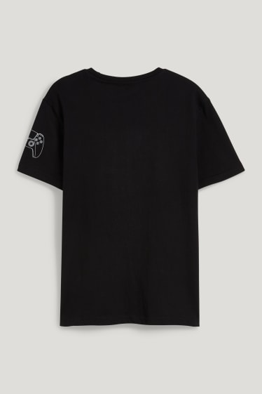 Bambini: - PlayStation - maglia a maniche corte - nero
