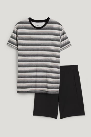 Hommes - Pyjashort - coloré