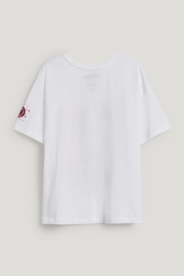 Bambine: - My Hero Academia - maglia a maniche corte - bianco