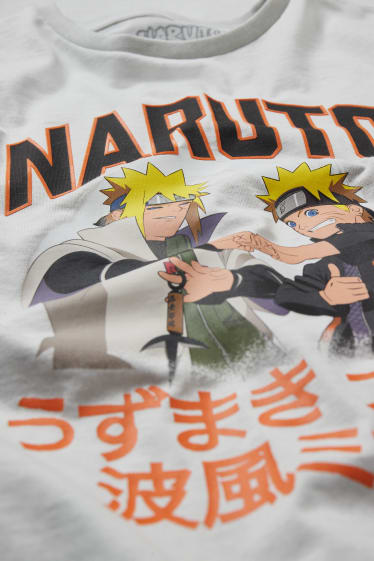 Reverskraag - Naruto - T-shirt - lichtblauw