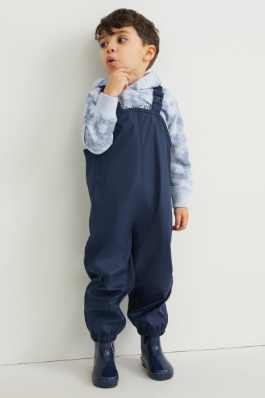Nen petit - Pantalons impermeables - blau fosc