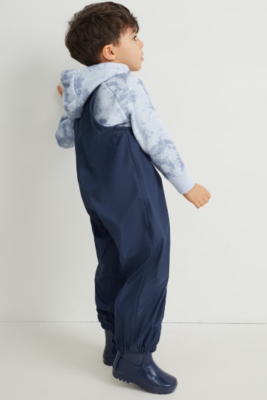 Nen petit - Pantalons impermeables - blau fosc