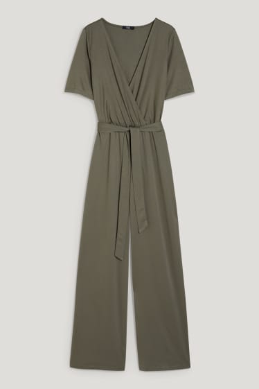 Dames - Jumpsuit - groen