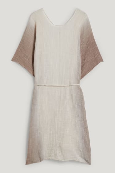 Kobiety - Kimono - jasnobrązowy