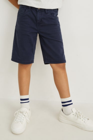 Garçons - Short - bleu foncé