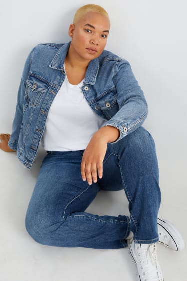 Femmes - Veste en jean - jean bleu