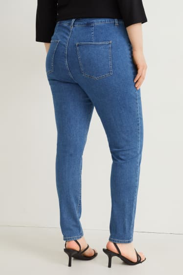 Dames - Jegging jeans - high waist - jeansblauw
