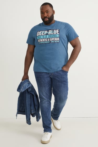 Herren XL - T-Shirt - dunkelblau