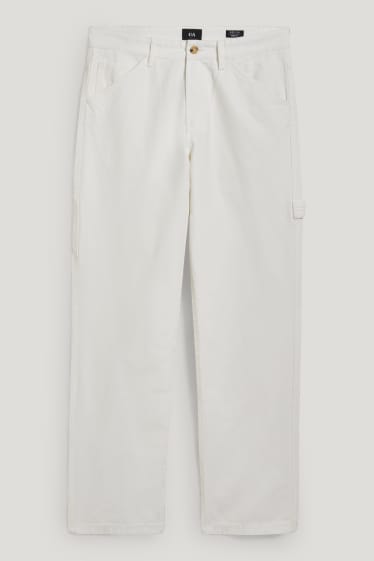 Clockhouse Boys - Pantaloni cargo - relaxed fit - alb-crem