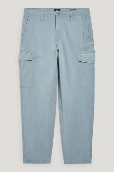 Herren - Cargohose - Relaxed Fit - mintgrün