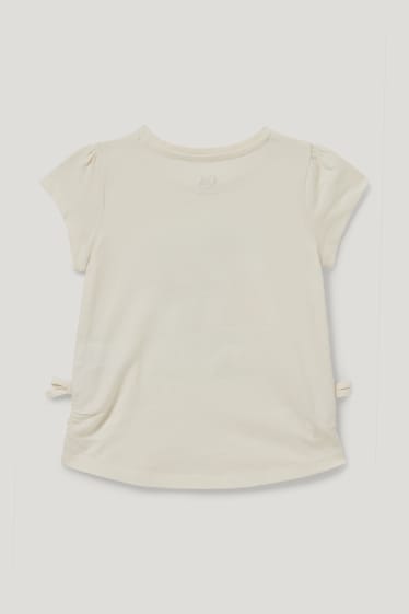 Toddler Girls - Tricou cu mânecă scurtă - alb-crem