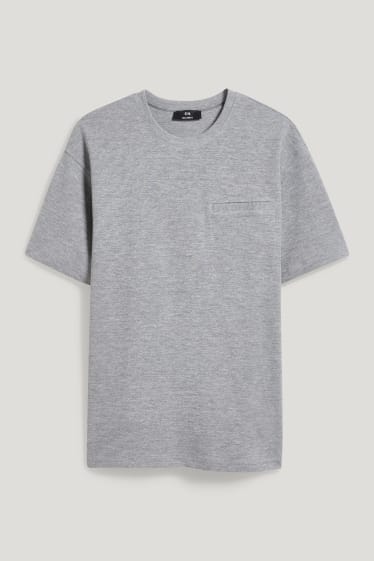 Clockhouse Boys - Tricou - gri melanj