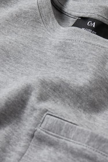 Clockhouse Boys - Tricou - gri melanj