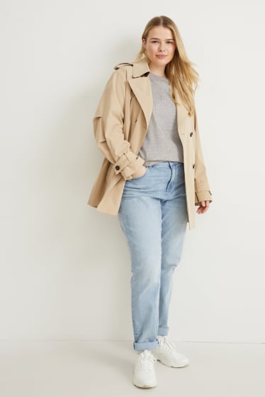 Donna - Felpa - Topolino - beige chiaro