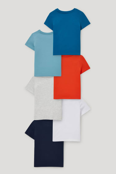 Garçons - Lot de 6 - T-shirts - blanc