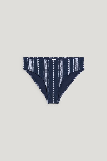 Damen - Bikini-Hose - Mid Waist - LYCRA® XTRA LIFE™ - dunkelblau