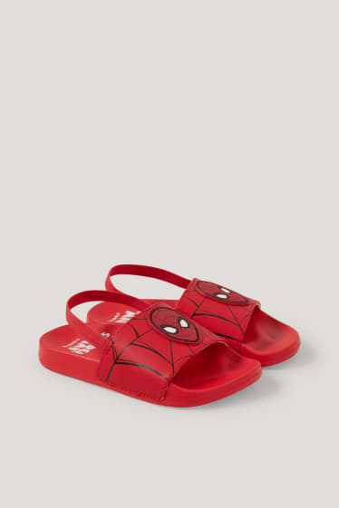Nen petit - Spiderman - sandàlies - vermell