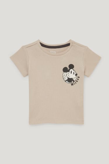 Miminka chlapci - Mickey Mouse - outfit pro miminka - 3dílný - černá/béžová