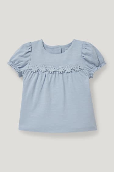 Bébé filles - T-shirt bébé - bleu clair