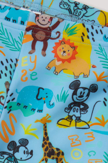 Miminka chlapci - Mickey Mouse - plavky - LYCRA® XTRA LIFE™ - světle modrá
