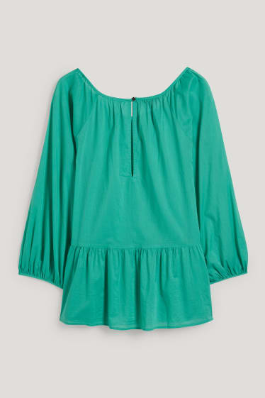 Damen - Bluse - grün