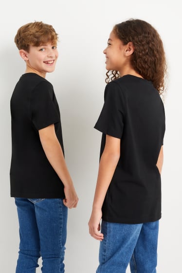 Kids Boys - Short sleeve T-shirt - black