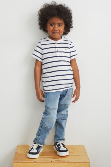 Toddler Boys - T-shirt - a righe - bianco / blu