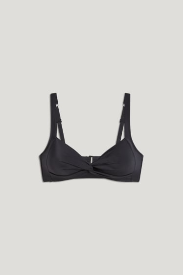 Femei - Top bikini - vătuit - fără armătură - LYCRA® XTRA LIFE™ - negru