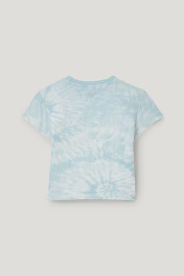 Toddler Girls - Frozen - tricou cu mânecă scurtă - alb / albastru deschis