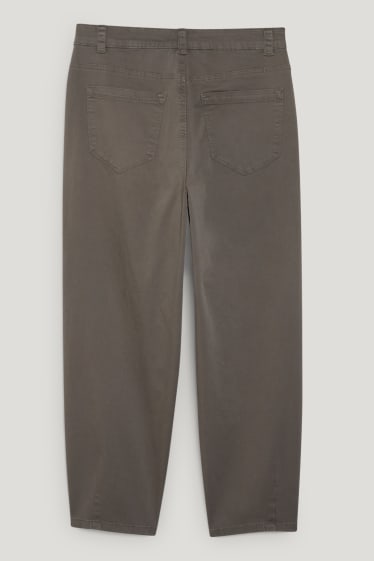 Dona - Xinos - mid waist - tapered fit - verd