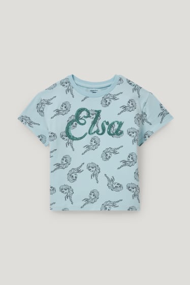 Toddler Girls - Frozen - maglia a maniche corte - azzurro