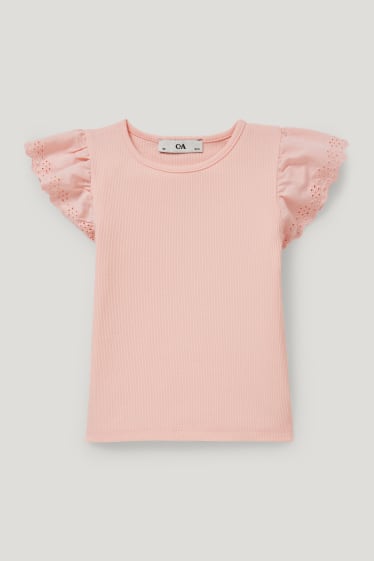 Toddler Girls - Short sleeve T-shirt - rose