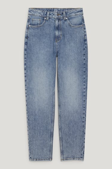 Femmes - Mom jean - high waist - LYCRA® - jean bleu clair