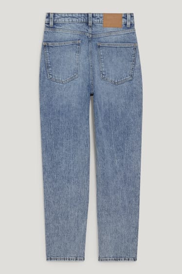 Femmes - Mom jean - high waist - LYCRA® - jean bleu clair