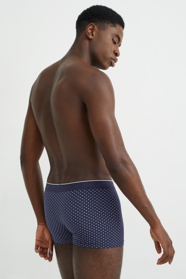 Herren - Multipack 3er - Trunks - LYCRA® - dunkelblau