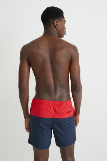 Heren - Zwemshorts - rood