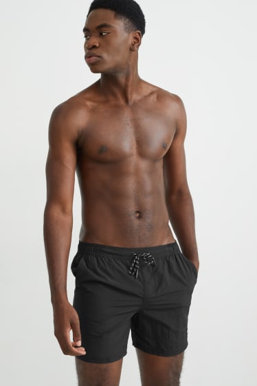 Hommes - Short de bain - noir