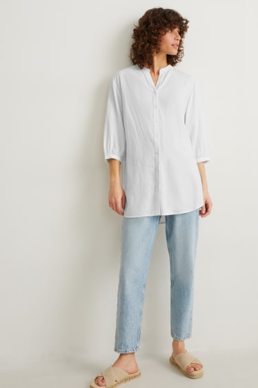 Damen - Bluse - weiss