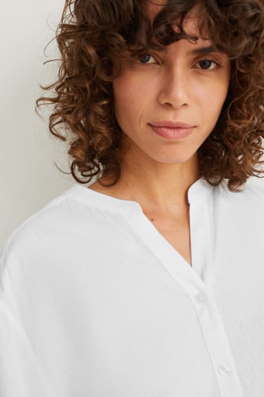 Damen - Bluse - weiss