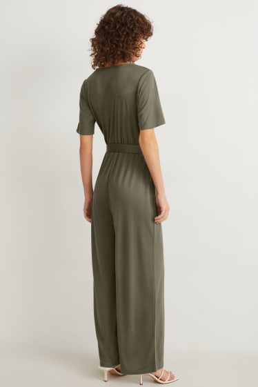Dames - Jumpsuit - groen