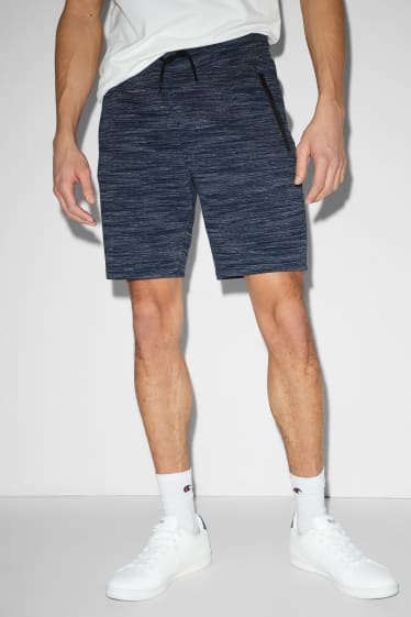 Clockhouse Boys - Sweatshorts - dunkelblau-melange