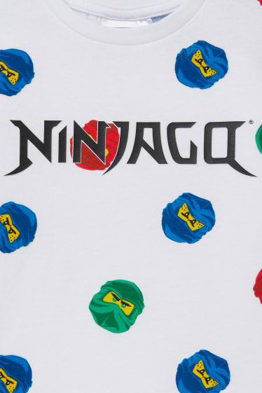 Nen petit - Paquet de 3 - Lego Ninjago - samarreta de màniga curta - blau fosc